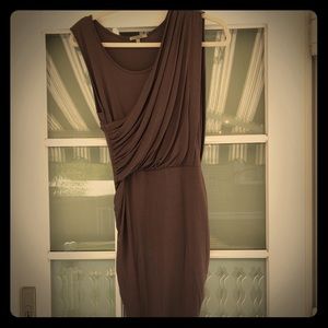 Form fitting, brown, Anthro-brand dress